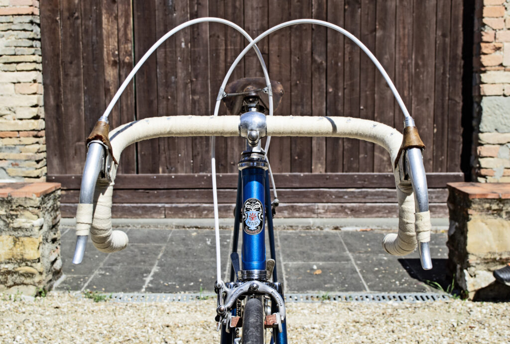 bicicletta epoca da corsa artigiano marca guglielmo a messina fotografia